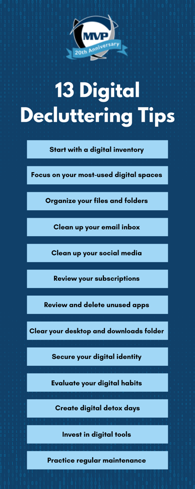 13 Digital Decluttering Tips